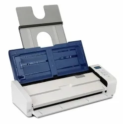 1104 100N03261 Escáner Xerox Dúplex Portátil 20 ppm 40 ipm Blanco/Azul ADF USB CIS Dual Visioneer OneTouch