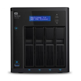 Unidad de Almacenamiento NAS WD WDBWZE0160KBK-NESN My Cloud Ex4100 16TB RAID 0-1-5-10 1.6 Ghz