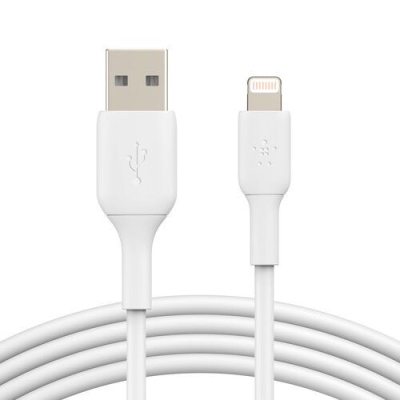 CAA001bt1MWH Cable de carga Belkin Boost Charge USB a Lightning 1m Blanco