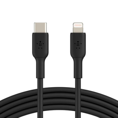 CAA003bt1MBK Cable Belkin Boost Charge USB-C a Lightning 1M Negro