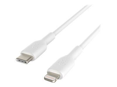 CAA003BT1MWH Cable Belkin Boost Charge USB-C a Lightning 1M Blanco
