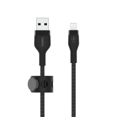 CAA010bt1MBK Cable Lightning Belkin Boost Charge PRO Flex USB a Lightning 1 m Negro