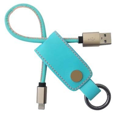 161214A Cable USB BRobotix USB 2.0 a Lightning Llavero Azul