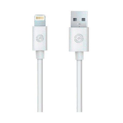 JL-3570-B Cable USB Getttech USB 2.0 USB A Lightning 1.5 Mts Macho Blanco