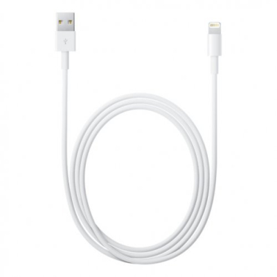 MD819AM/A Apple Cable de Carga Lightning Macho USB A 2.0 Macho 2 Metros Blanco para iPod/iPhone/iPad