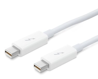 MD862BE/A Apple Cable Thunderbolt Macho Thunderbolt Macho 50cm Blanco para MacBook Air/Pro