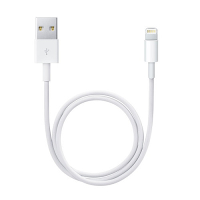 ME291AM/A Apple Cable de Carga Lightning Macho USB 2.0 A Macho 50cm Blanco para iPhone/iPad/iPod