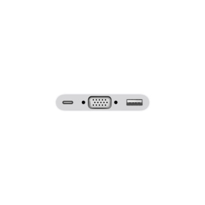 Apple MJ1L2AM/A - Adaptador Multipuerto USB-C a VGA / USB - Color Blanco