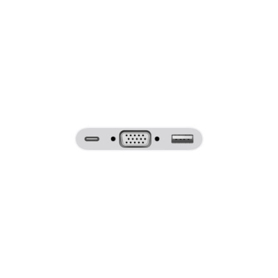 MJ1L2AM/A Apple Adaptador Multipuerto USB-C Macho VGA Hembra Blanco para Mac
