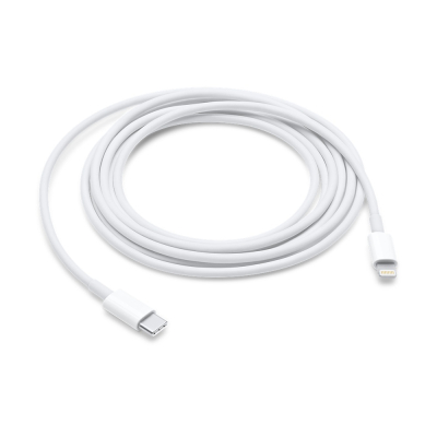 MKQ42AM/A Apple Cable Lightning USB C Longitud de 2 Metros En Color Blanco