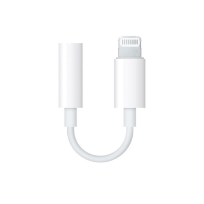 MMX62AM/A Apple Adaptador Lightning Macho 3.5mm Hembra Blanco para iPod/iPhone/iPad