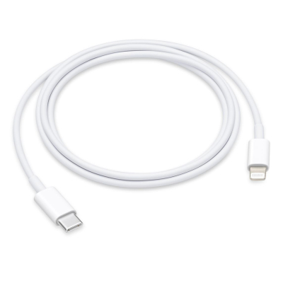 MX0K2AM/A Cable Apple USB-C a Lightning - Longitud 1M - Color Blanco