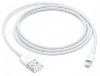 MXLY2AM/A Apple Cable de Carga Lightning Macho USB A Macho 1 Metro Blanco para iPod/iPhone/iPad
