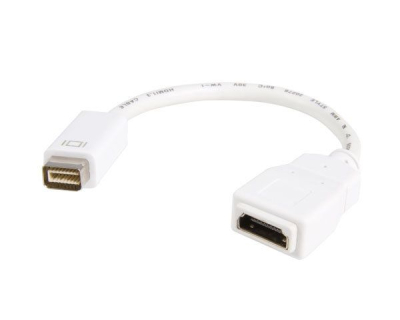 MDVIHDMIMF Adaptador de Video StarTech.com Mini DVI a HDMI Macho a Hembra Blanco