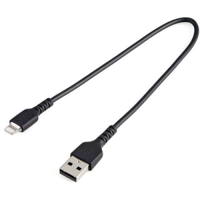 RUSBLTMM30CMB Cable StarTech.com USB-A a Lightning 30cm Negro