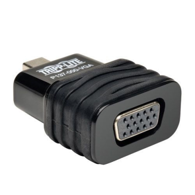 P137-000-VGA Adaptador Convertidor Tripp Lite Mini DisplayPort a VGA Macho-Hembra para Mac/PC