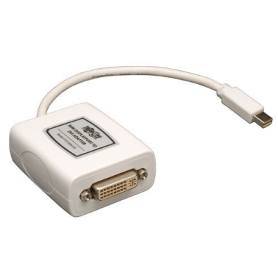 P137-06N-DVI Adaptador Convertidor Tripp Lite Mini DisplayPort a DVI Macho-Hembra para Mac/PC