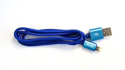 CAB-209-AZUL Cable Híbrido Vorago USB a Micro USB/Lightning 1m Azul En Bolsa