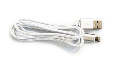 CAB-209-BLANCO Cable Híbrido Vorago USB a Micro USB/Lightning 1m Blanco En Bolsa