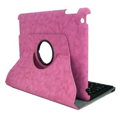 169776R Protector BRobotix 360º Teclado Para iPad 2 Rosa