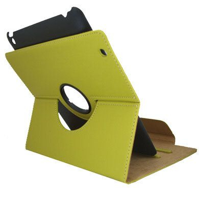 367721L Protector BRobotix 360º Para iPad 2 Verde Limón