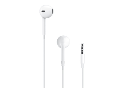 MNHF2AM/A Apple EarPods - Alámbrico - Entrada 3.5mm - Micrófono - Color Blanco