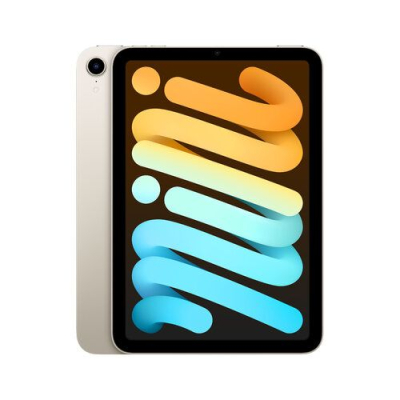 MK7V3LZ/A iPad Mini 8.3" A15 Bionic 256GB Wi-Fi Cámara 12MP iPadOS 15 Starlight