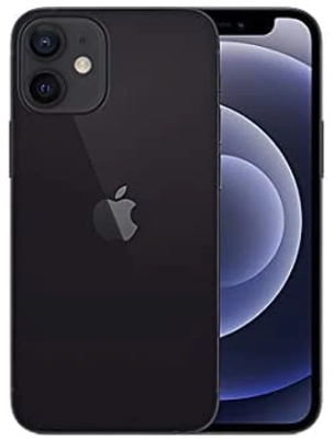 Apple Iphone 12 Mini, Alm. 256GB, 4Gb Ram, Pantalla de 5.4", Color Negro, Reacondicionado por Apple