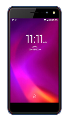 28378 Smartphone Lanix X550 5" Unisoc SC7731E Quad -Core 1GB 32GB Cámaras 5MP/5MP 2,000 mAh Android 10 Azul