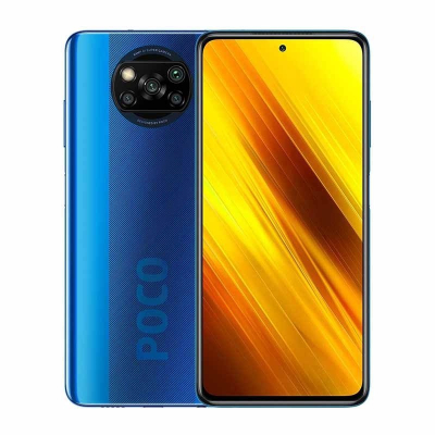 POCOPHONEX3-29606 Smartphone Xiaomi Poco X3 NFC 6.67" Qualcomm Snapdragon 732G 6GB 128GB Cámaras 20MP/64MP Android 10 Azul
