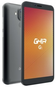 Smartphone GHIA G1 5.72"  CEL-186  Quad Core 1GB 16GB Cámara 5MP/13MP Android Go 8.1 Gris