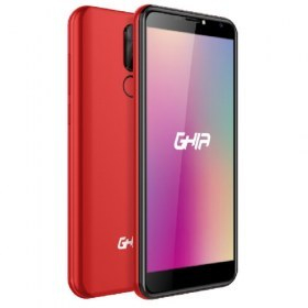 Smartphone GHIA L1R 5.45"  CEL-192  QuadCore 1GB 16GB Doble SIM Cámaras 5.0MP 8.0MP Android Go 8.1 Rojo