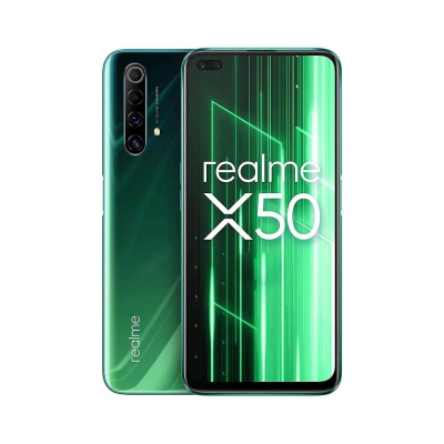 Smartphone Realme X50 6.57" Snapdragon 765G 6GB 128GB Cámaras 16MP/48MP 4200mAh Android Verde