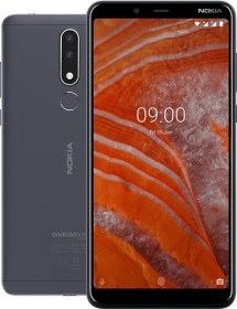 Smartphone Nokia 3.1 Plus 6" 11ROOD11A12 MediaTek Helio P22 3GB 32GB Cámara 8MP/13+5MP Android 8.1 Carbón