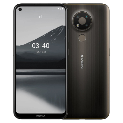 HQ5020KR99000 Smartphone Nokia 3.4 6.39" Snapdragon 460 3GB 64GB Cámara 8MP/13MP 4500 mAh Android Gris