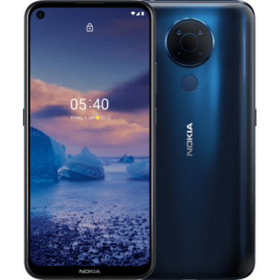 HQ5020ME81000 Smartphone Nokia 5.4 6.39" Snapdragon 662 4GB 128GB Cámaras 16MP/48MP 4000 mAh Android Azul