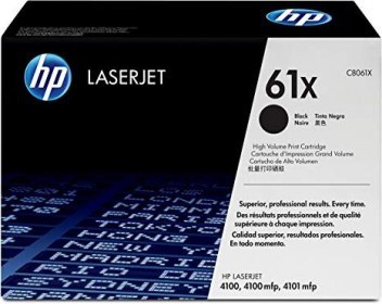 Cartucho de Tóner C8061X HP 61X Negro para LaserJet 4100 10000 páginas