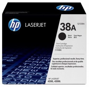 Cartucho de Tóner Q1338A HP 38A - Negro - Laserjet - Original (Q1338A)