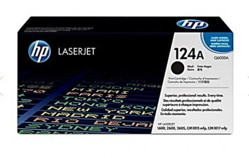 Cartucho de Tóner Q6000A HP 124A - Negro - Laserjet - Original - (Q6000A)
