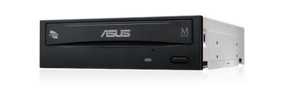 Grabador DVD ASUS DRW-24F1ST/BLK/B/AS 24x escritura SATA Encriptación Negro