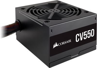 CV550 Fuente de Poder Corsair CP-9020210-NA - 550W - ATX - 24 Pines - SATA - PCI-Express - Floppy - 80 PLUS Bronze