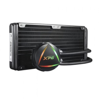 Sistema de Enfriamiento Líquido ADATA XPG LEVANTE240-BKCWW 2 Ventiladores 120mm RGB