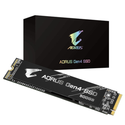 GP-AG4500G Unidad de Estado Sólido Gigabyte AORUS Gen4 SSD - M.2 - 500GB - PCI-E 4.0