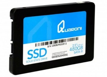 Unidad de Estado Solido SSD Quaroni QSSDS25480G 2.5" 480GB SATA 3 