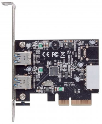151795 Tarjeta PCI-Express Manhattan USB 3.1 Tipo A