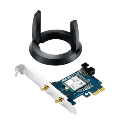 PCE-AC55BT B1 Tarjeta de Red ASUS PCE-AC55BT B1 PCI-E Inalámbrico 2.4 GHz / 5 GHz 2 Antenas