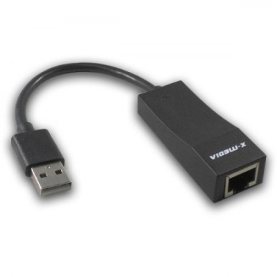 XM-UE2000 Adaptador de Red X-Media XM-UE2000 USB 2.0 Ethernet Negro