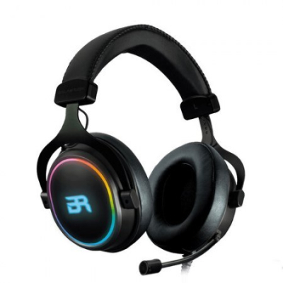 BR-922982 Diadema Balam Rush Orphix Alámbrico USB RGB Micrófono Ajustable