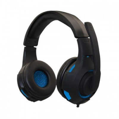 NA-0304A Diadema Gamer Naceb NA-0304A 3.5mm 20Hz Negro/Azul Alámbrico