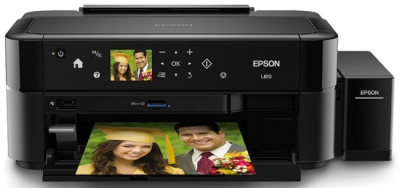 C11CE32301 Impresora Fotográfica Epson Ecotank L810 5ppm Negro 4.8ppm Color USB 2.0 6 Colores Negro